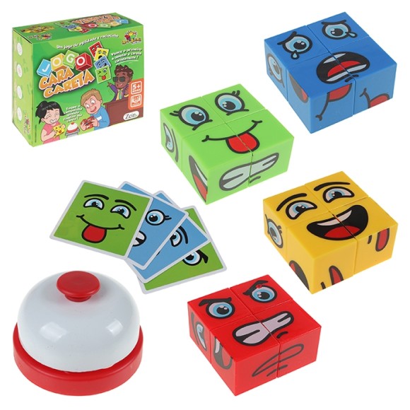 JOGO DAS FACES CARA CARETA