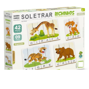 QUEBRA CAB SOLETRAR SITIO BICHOS FRUTAS