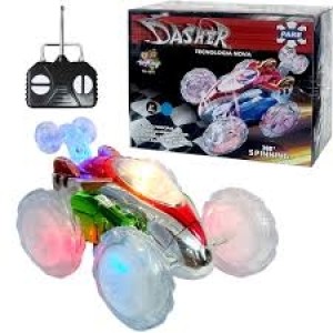 CARRO CONTROLE REMOTO DASHER SPINNING 360* 321