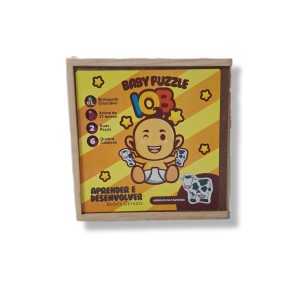 BABY PUZZLE ANIMAIS DA FAZENDA IOB