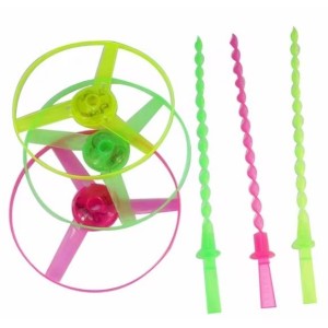 BRINQUEDO LANÇA DISCO LUZ A PILHA TOYK