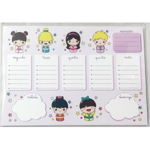 PLANEJAMENTO SEMANAL DECORADO