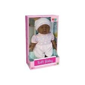 BONECA SOFTBABY NEGRA