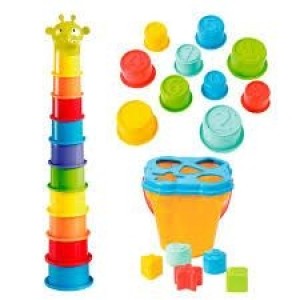 GIRAFFE TOWER MAPTOY