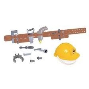 KIT FERRAMENTAS COM CAPACETE E CINTO SAMBA