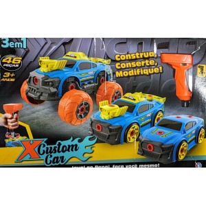 CUSTOM CAR DIY OFF ROAD AZUL/VERMELHO IMPORTUDO