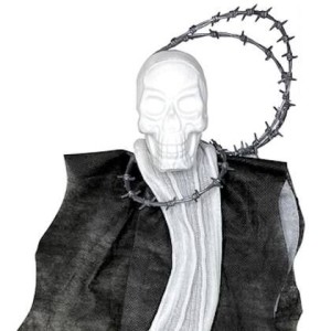 BONECO CAVEIRA DE PENDURAR