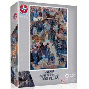 QUEBRA CABEÇA 1000 PCS PORTINARI GUERRA ESTRELA