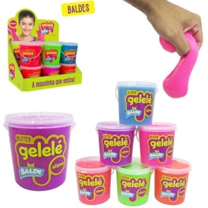 GELELE GLITTER 470g BALDINHO DIVERSOS