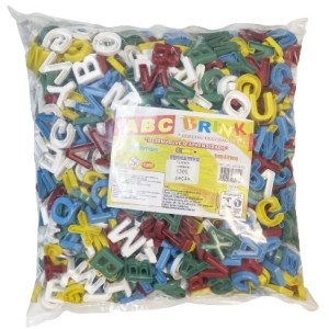ABC BRINK ALFABETO COM 1300 PCS GRAVO