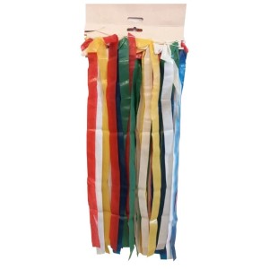 FITA DECORATIVA COLORIDA 10m REAL SEDA