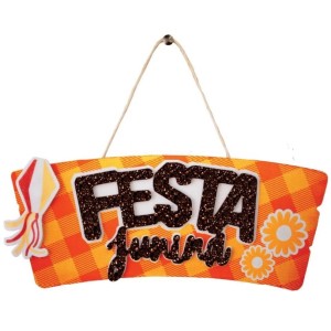 PLACA FESTA JUNINA