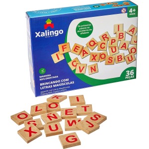 BRINCANDO COM LETRAS 36PCS XALINGO