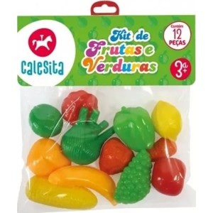 KIT DE FRUTAS E VERDURAS CALESITA