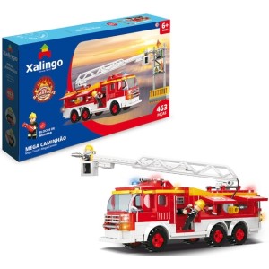 BOMBEIRO MEGA CAMINHAO 465PÇS XALINGO