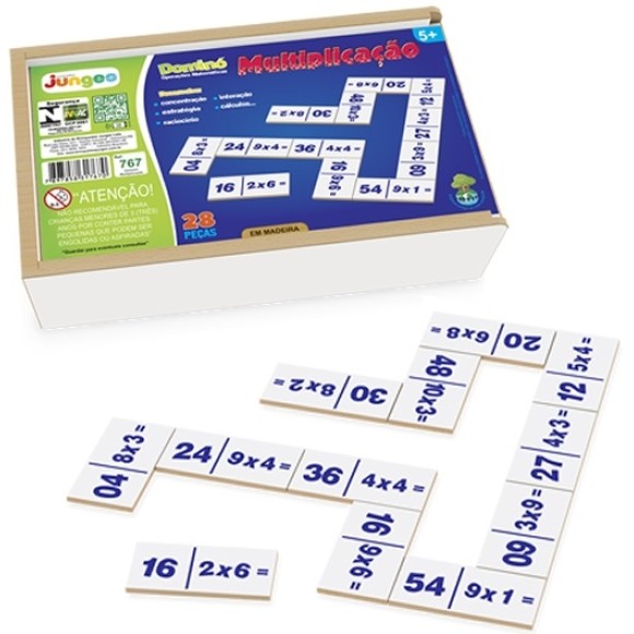 DOMINO MULTIPLICACAO JUNGES