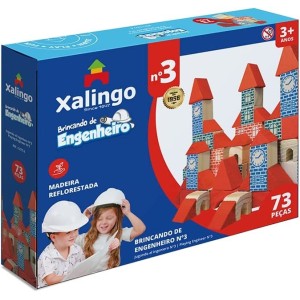 BRINCANDO DE ENGENHEIRO 3 (73PCS) XALINGO