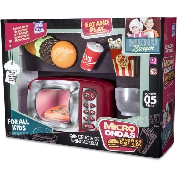 MICRO ONDAS SANDWICH CHEF KIDS