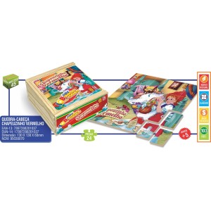 Q. CAB MINI CHAPEUZINHO IOB