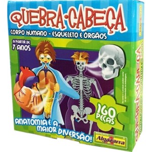 Q CABECA CORPO HUMANO 2 x 80 PC ALGAZARRA