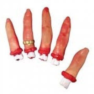 ENFEITE DE FESTA DEDO C/5 BAZAR