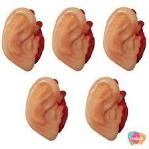 ENFEITE DE FESTA ORELHA C/5