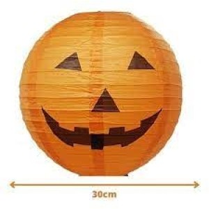 LUMINARIA 30CM HALLOWEEN ABOBORA/CAVEIRA  BPG