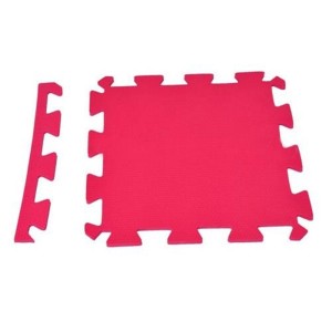 TAPETE TATAME EVA 0.50 X 0.50 VERMELHO